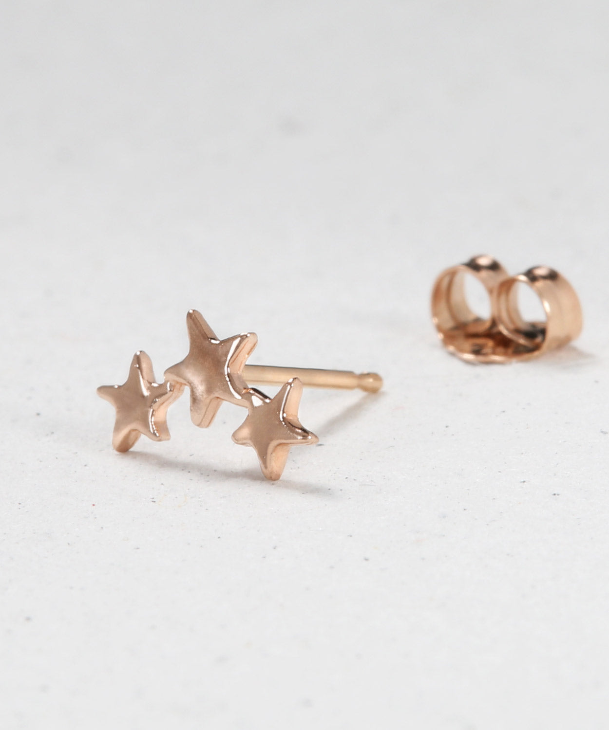 Three Twinkling Star Earring