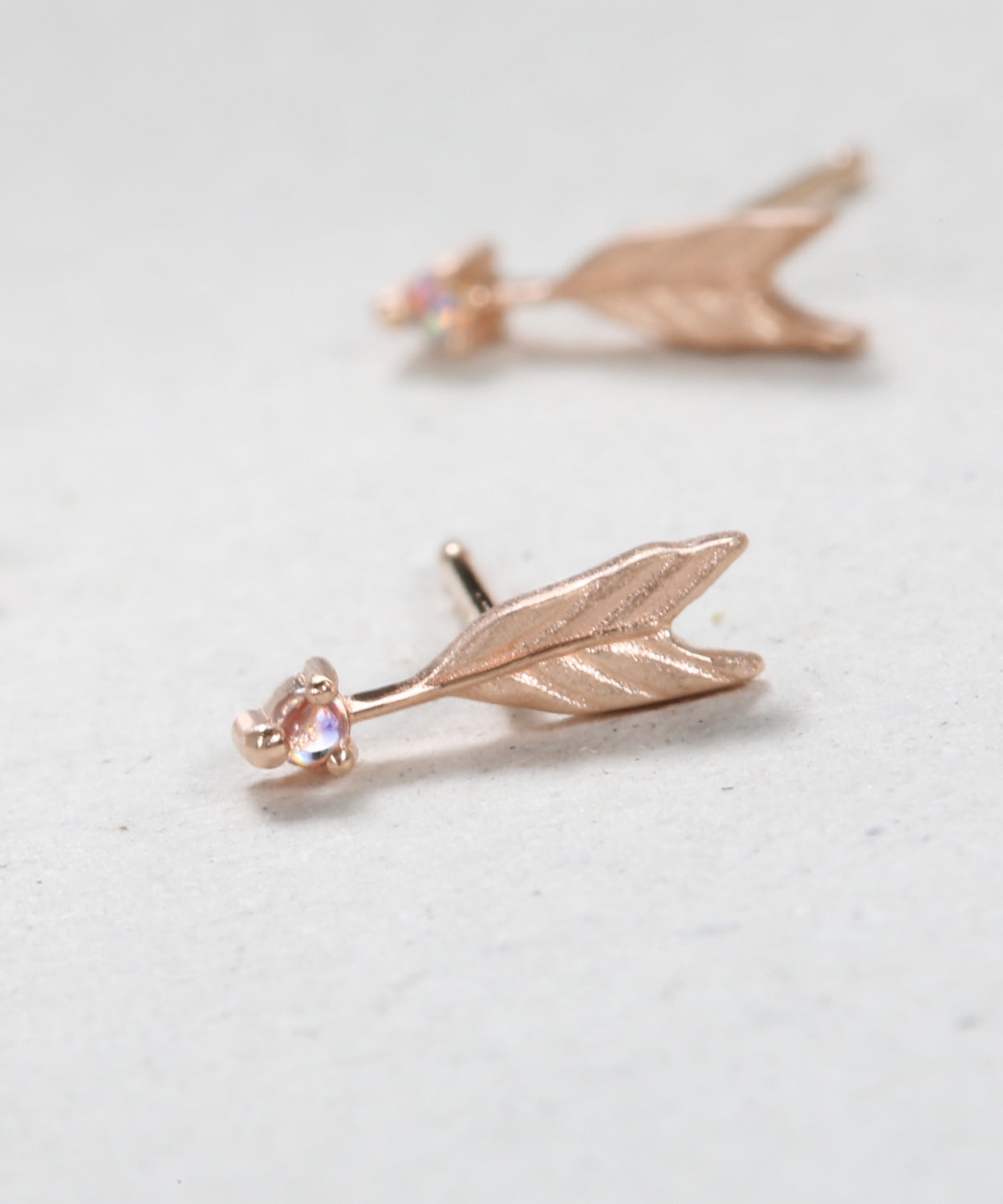 Quilted Arrow Stud