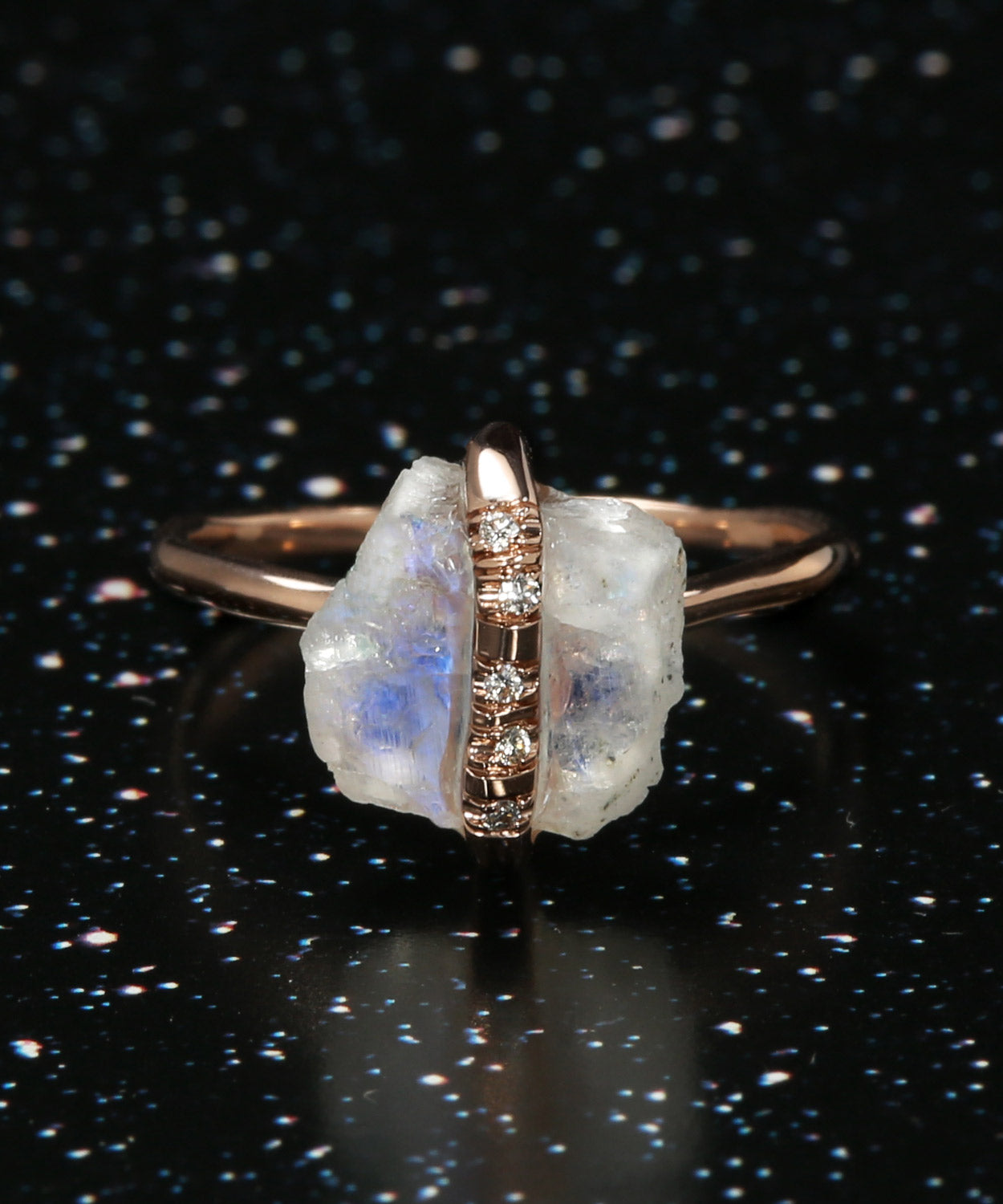 Healing Moonstone Ring