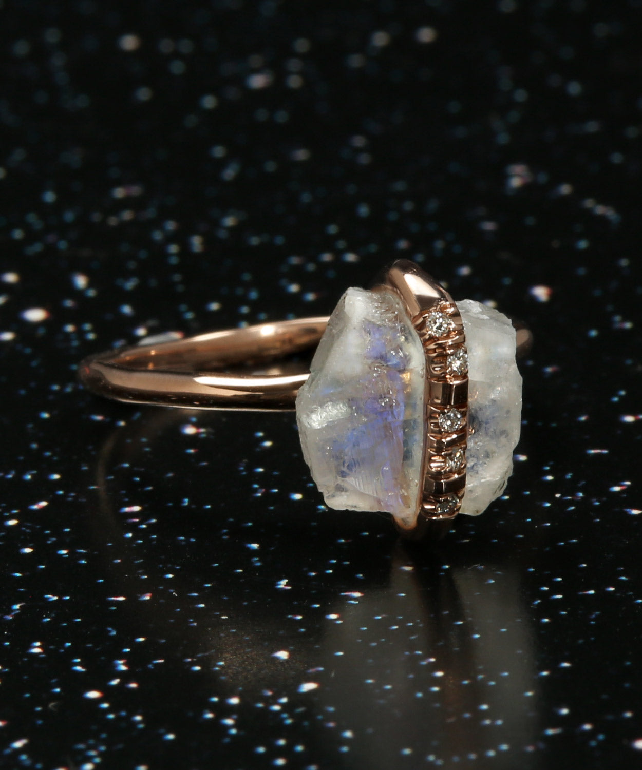 Healing Moonstone Ring