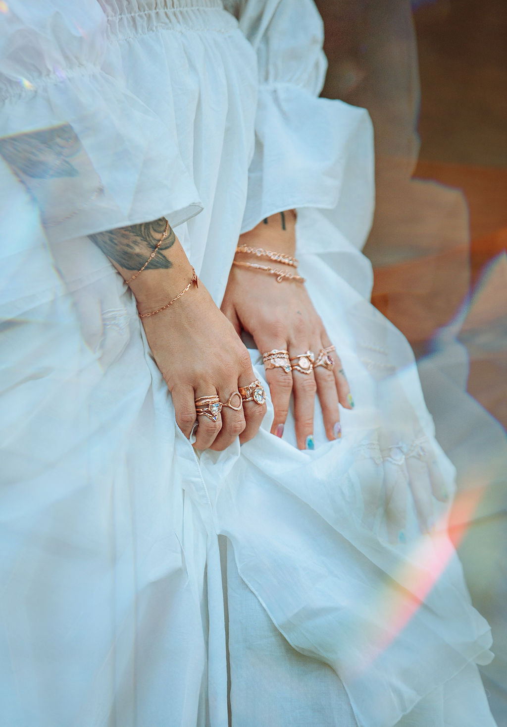 Infinite Love Rose Cut Diamond Ring