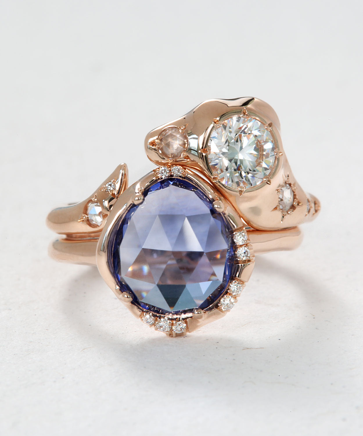 Aphenos Blue Sapphire and Elarien Stack
