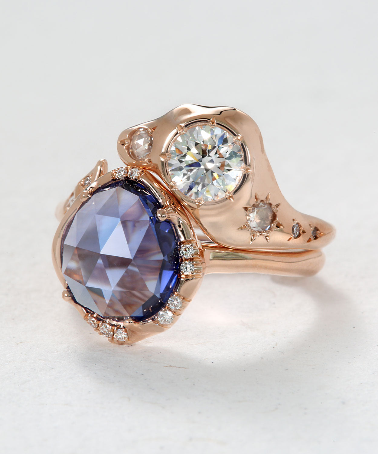 Aphenos Blue Sapphire and Elarien Stack