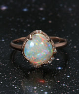 Aphenos Galactic Gem Flash Multicolor Opal Ring