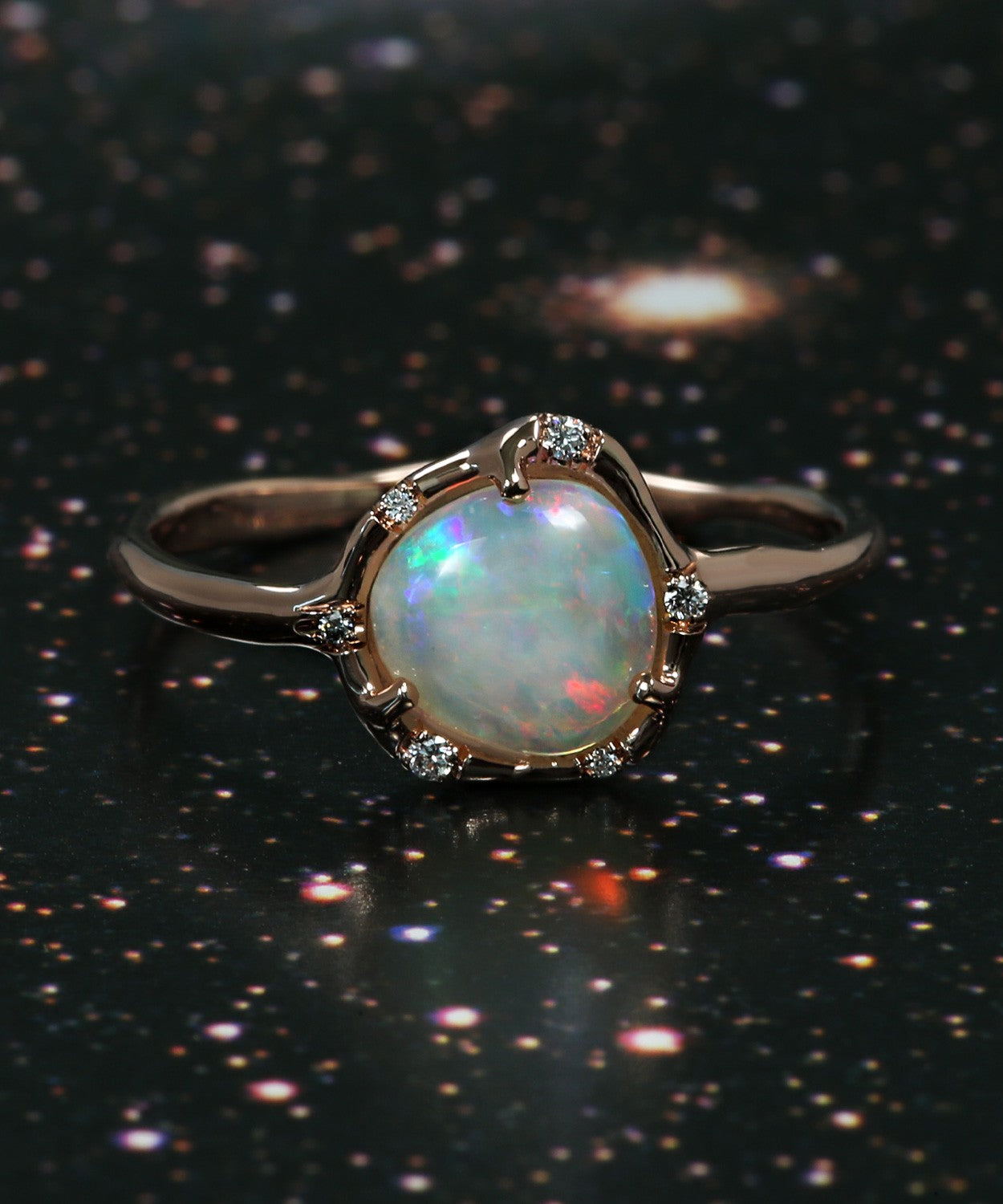 Cosmic Light Pastel Flash Odessy Ring