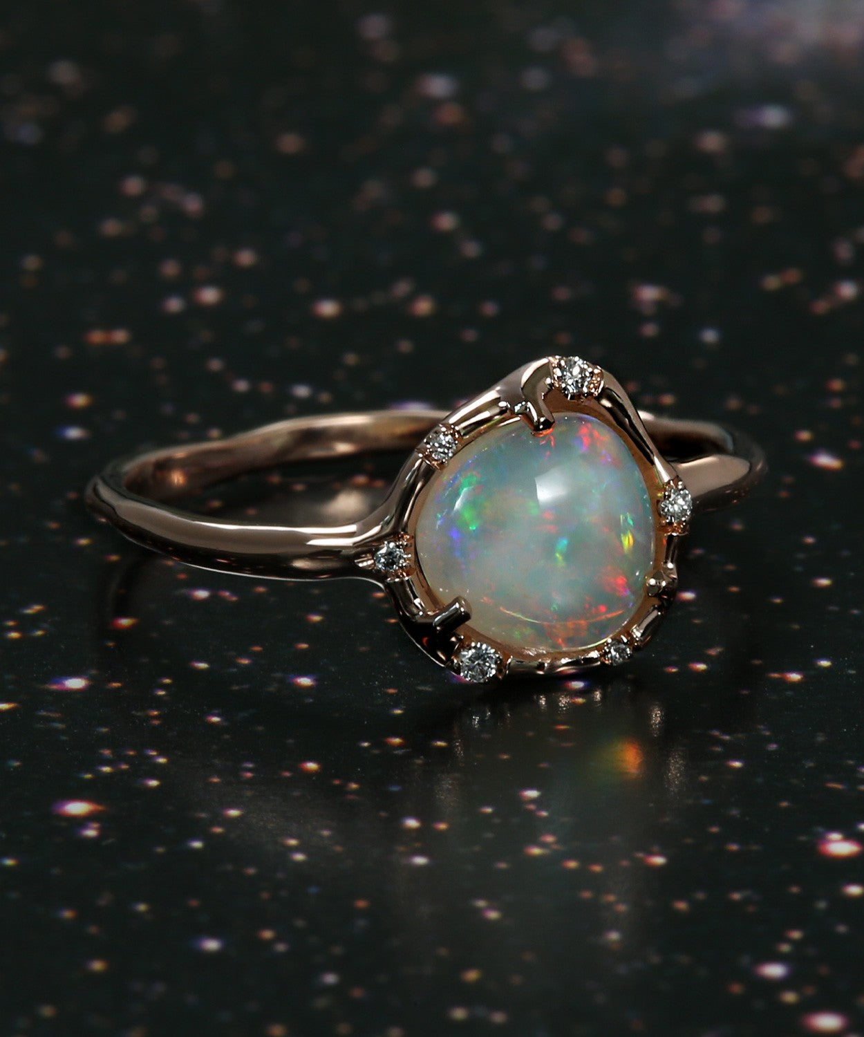 Cosmic Light Pastel Flash Odessy Ring