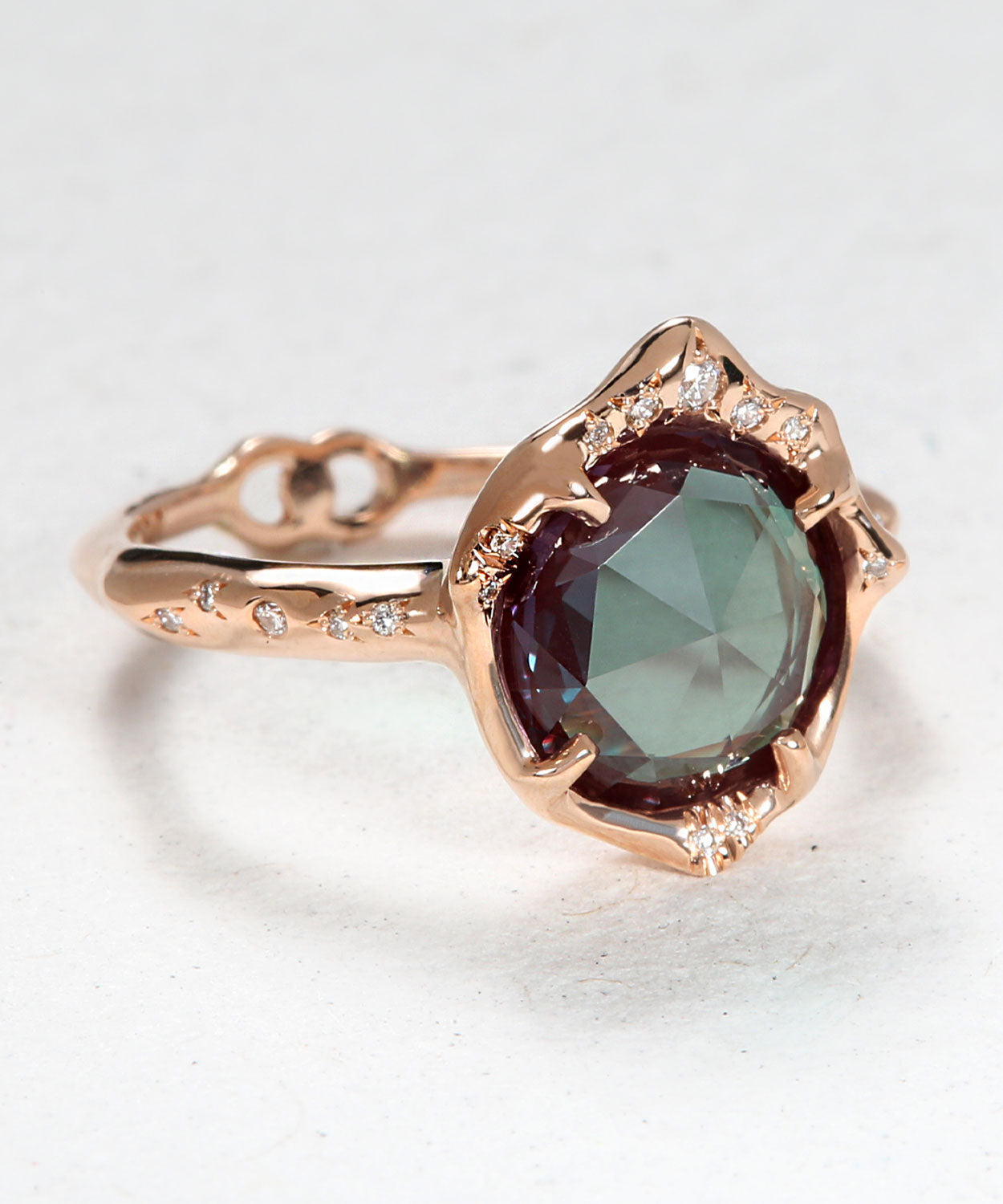 Infinite Love Alexandrite Light Ring