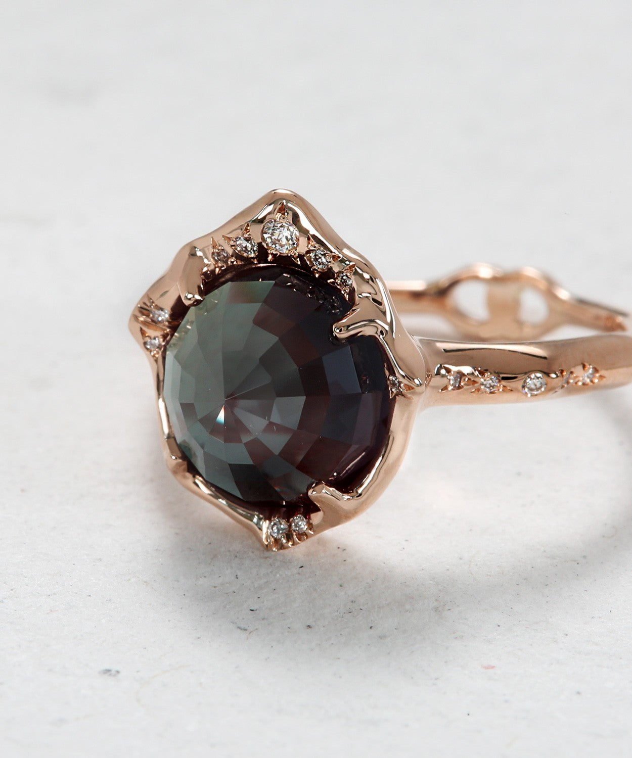 Infinite Love Alexandrite Light Ring