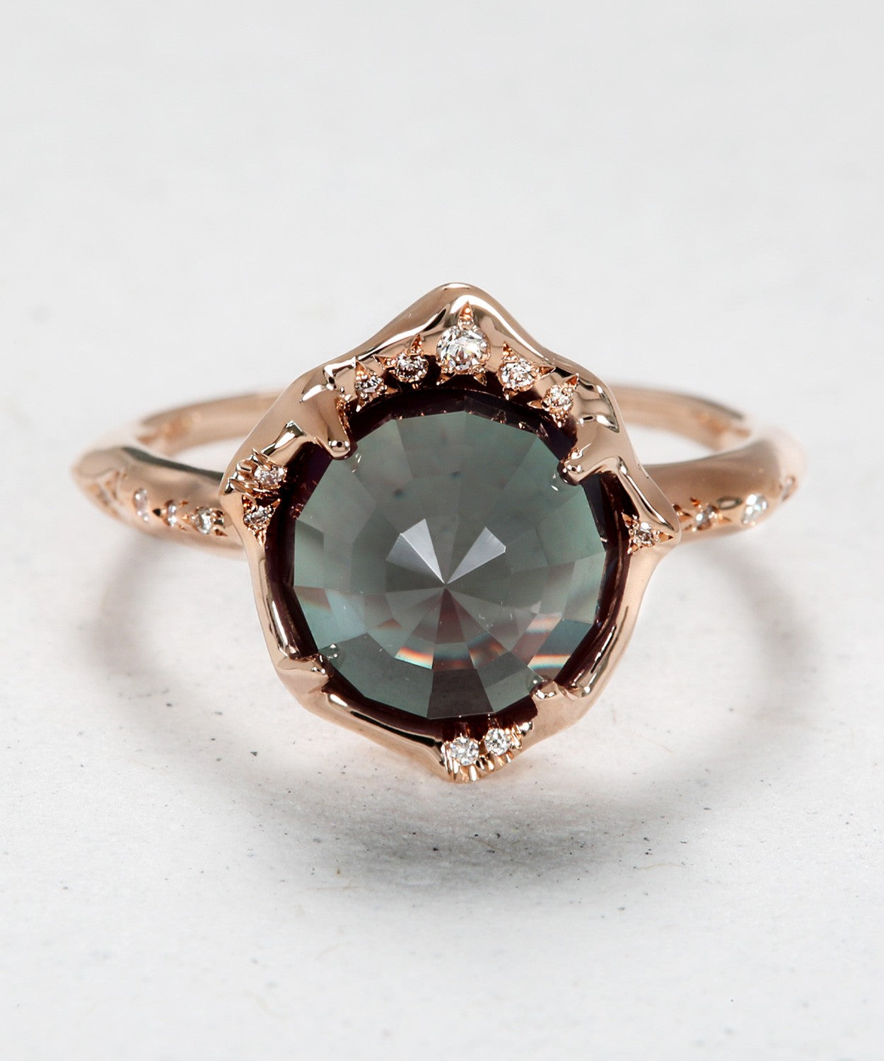 Infinite Love Alexandrite Light Ring