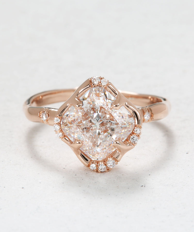 Infinite Love Cushion Diamond Ring