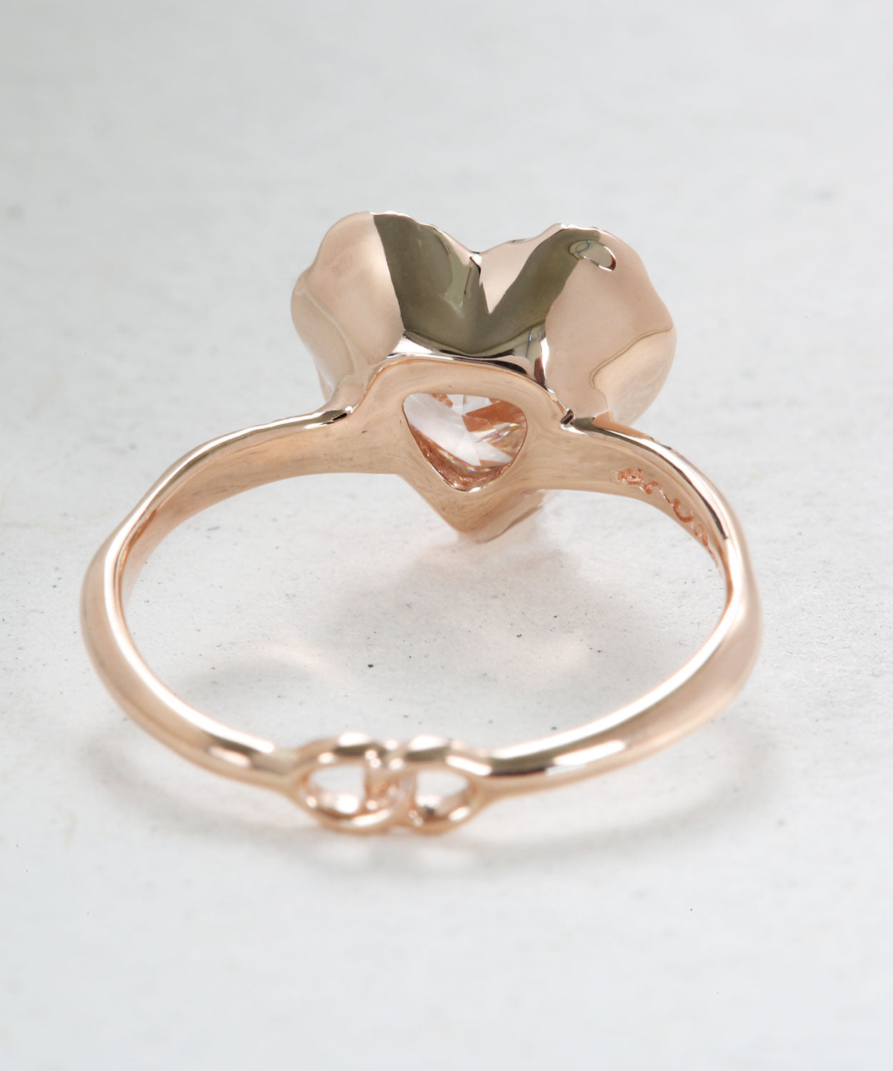 Infinite Love Heart Shape Diamond Ring