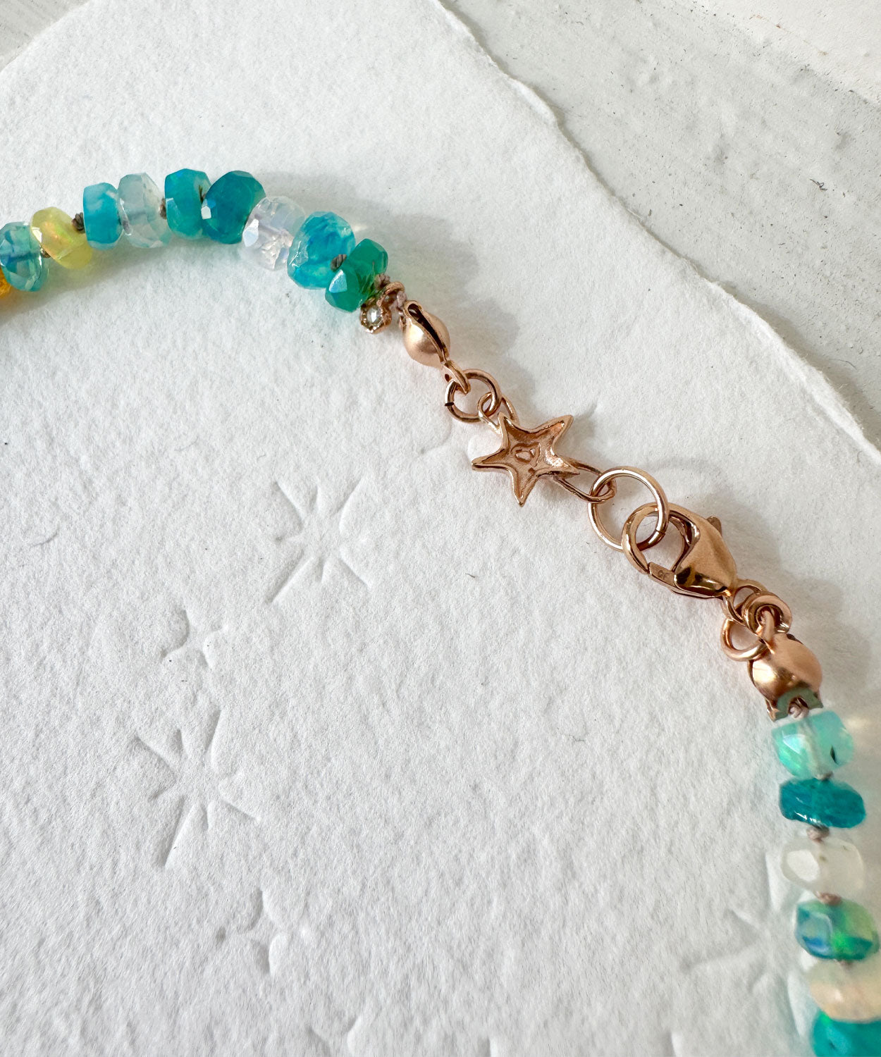 Ocean Candy Ethiopian Opal Bead Necklace
