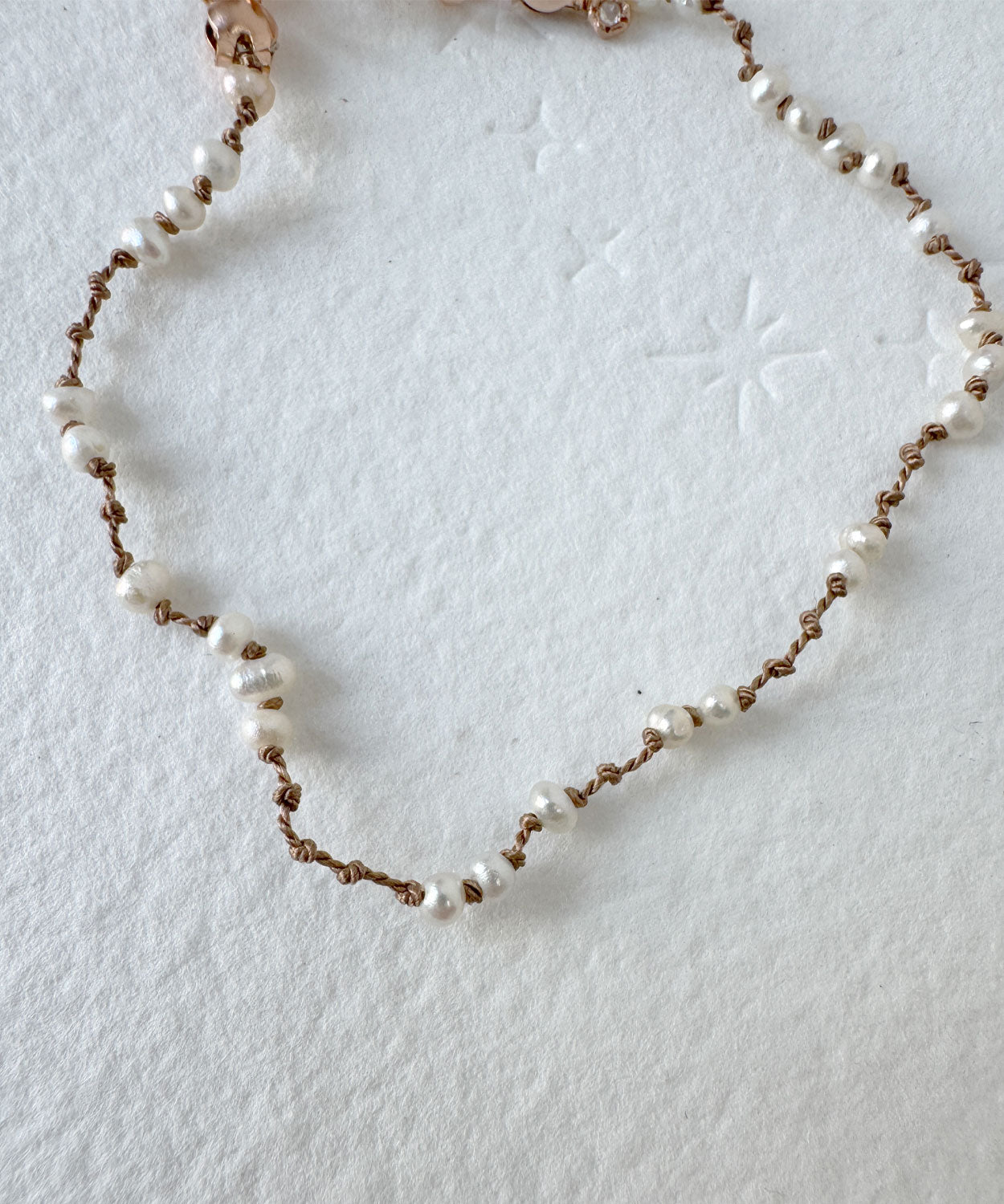 Staggered Mini Pearl Bracelet