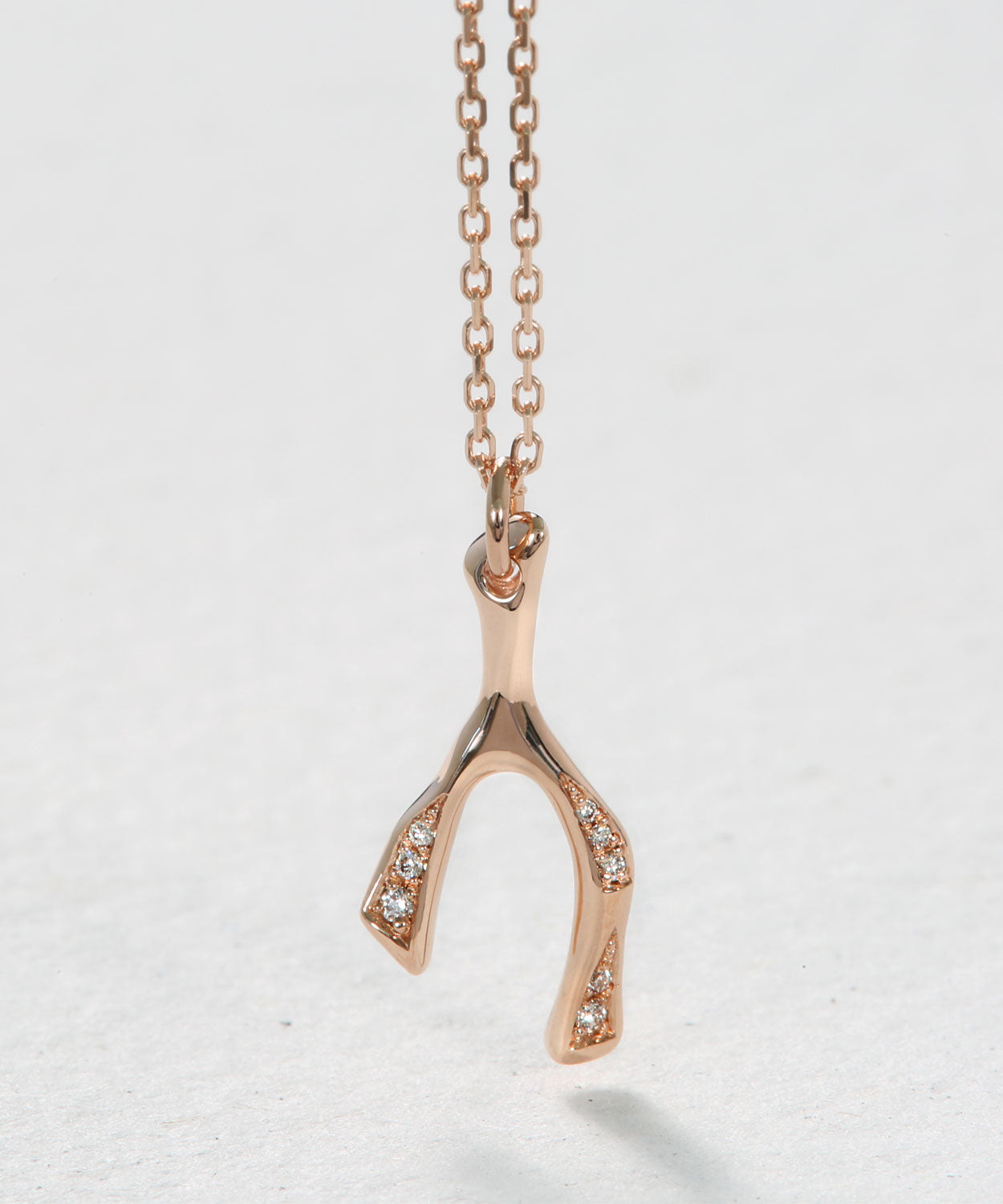 Wishbone of Light Necklace