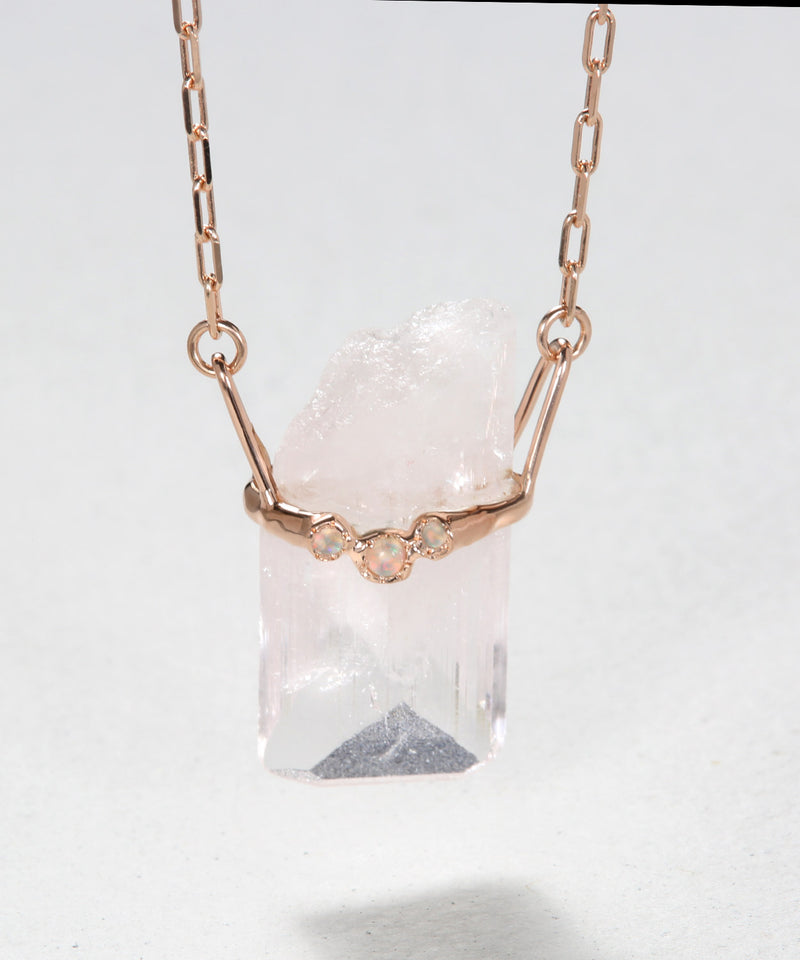 Opalescent Healing Crystal Necklace