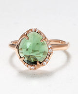 Aphenos Sea Green Tourmaline Ring