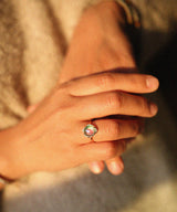 Aphenos And Rose Cut Diamond Stack