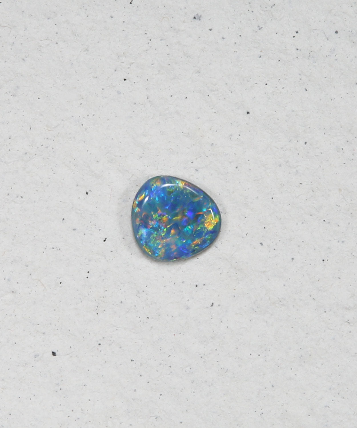 Cosmic Light Black Opal Ring Stone 5
