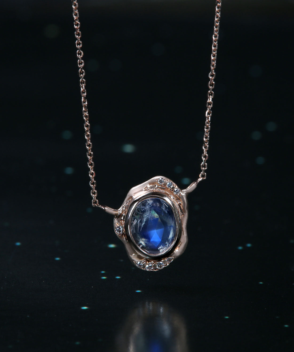 Elemental Moonstone Necklace