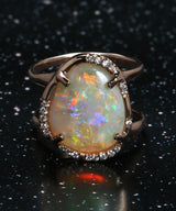 Ethos Multicolor Sparkle Opal Ring
