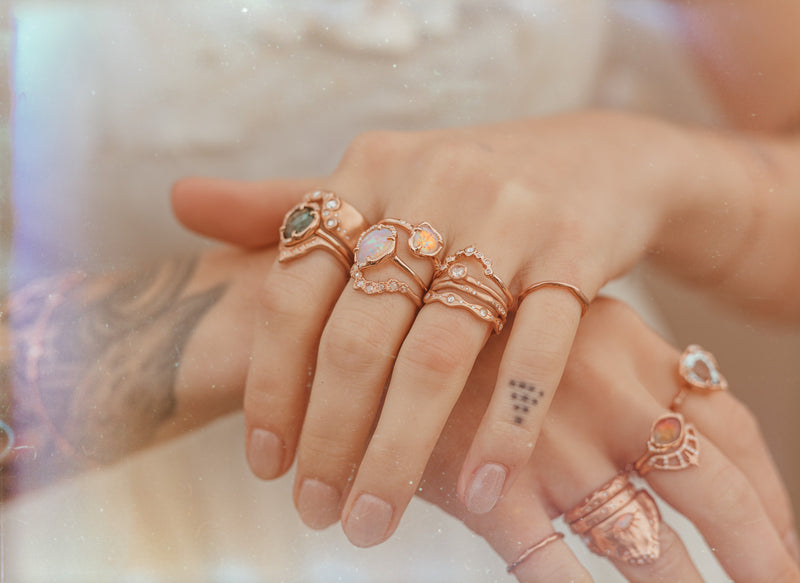 Infinite Love Little Sapphire Ring