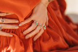 Infinite Love Emerald Engagement Ring