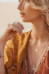 Starlight Star Bright Healing Crystal Necklace
