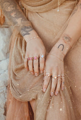 Aphenos Pink Ombre Ring