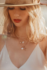 Starry Morganite Necklace