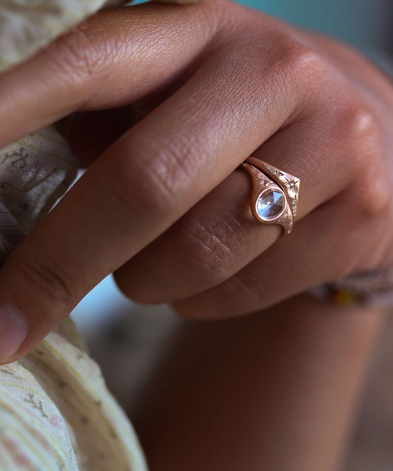 Illuminating Sapphire Ring