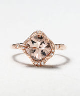 Infinite Love Cushion Ring