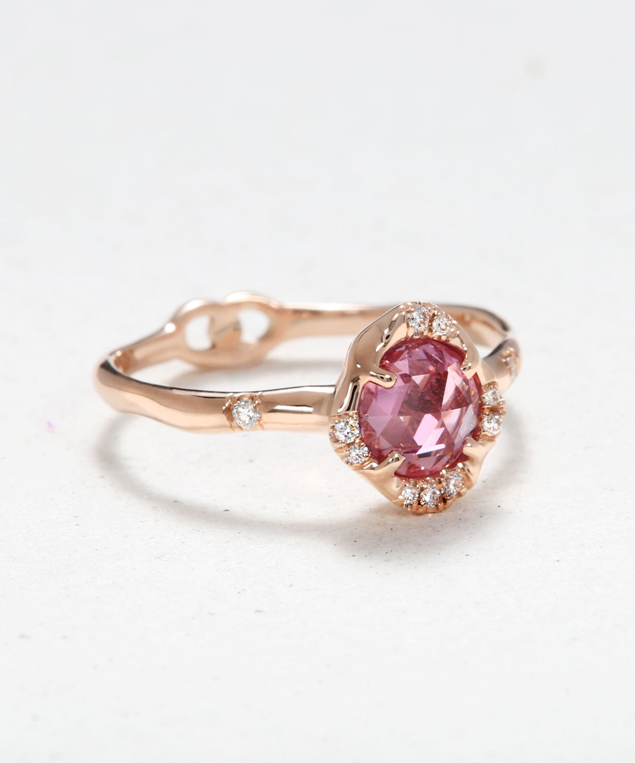 Infinite Love Pink Sapphire Ring