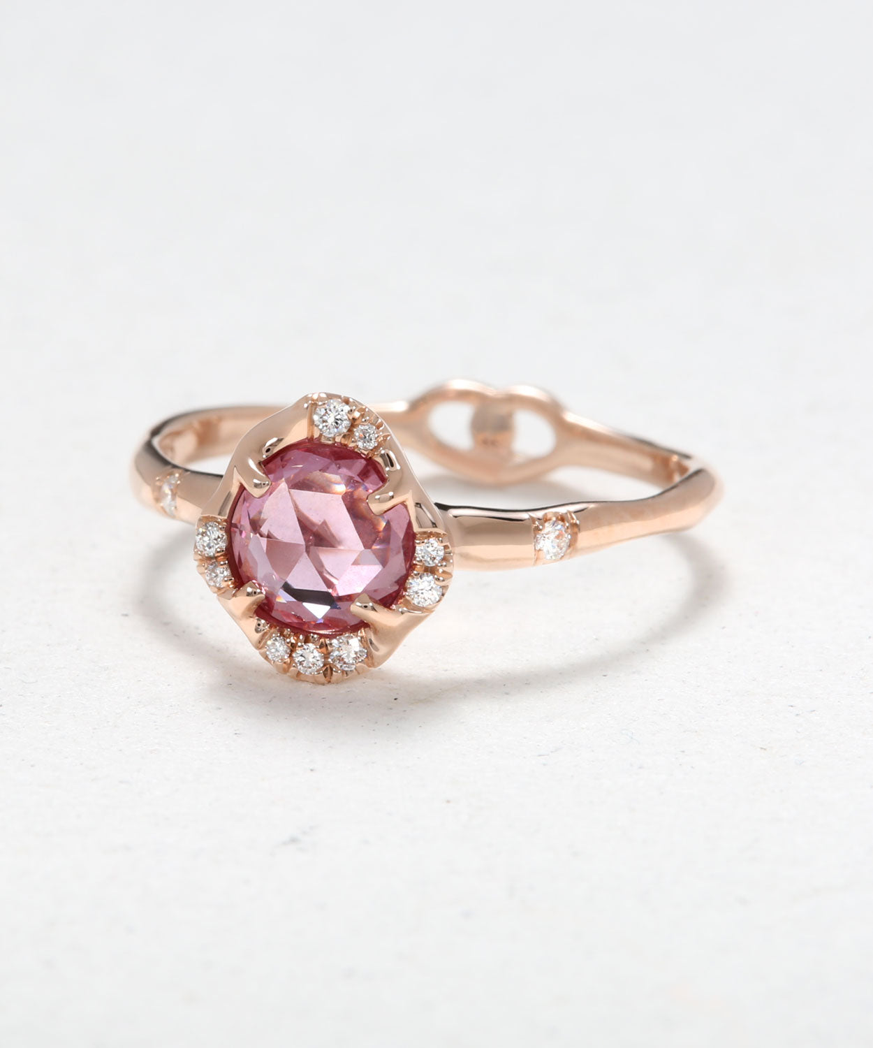 Infinite Love Pink Sapphire Ring