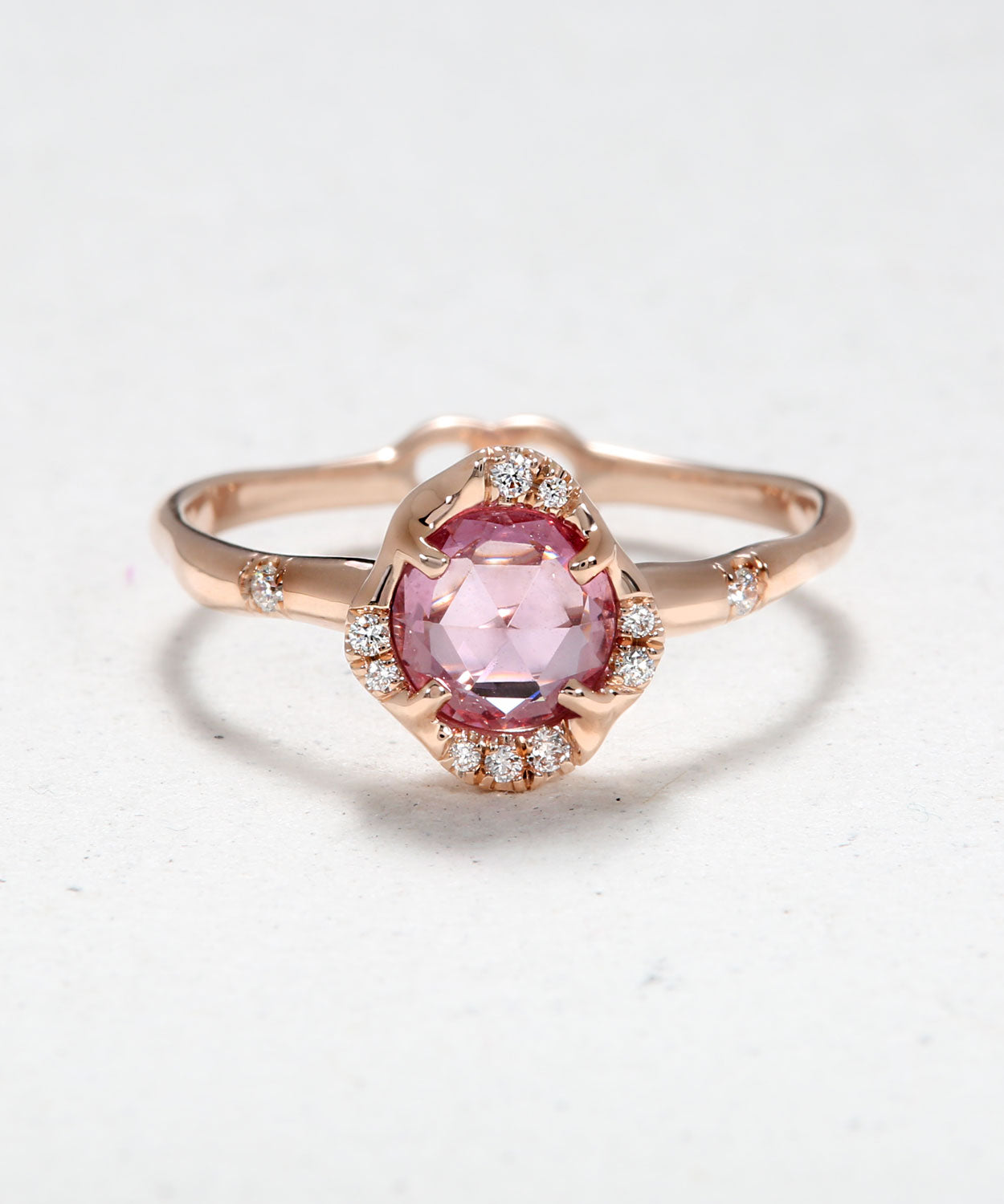 Infinite Love Pink Sapphire Ring