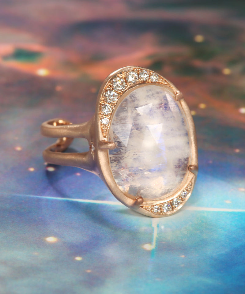 Intuition Moon Ring