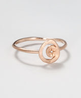 Little Moon Plate Ring