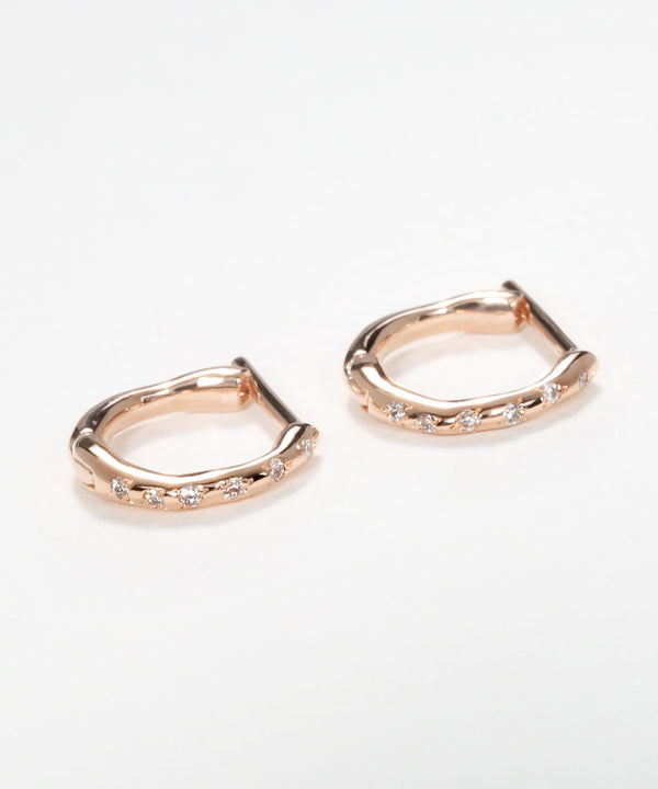 Melted Hoop Earrings