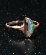 Nana Moon Transparent Crystal Opal Ring