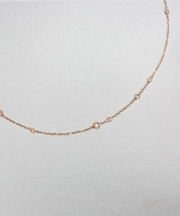 Rose Cut Diamond Choker