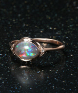 Seeing Eye Nebular Flash Opal Ring