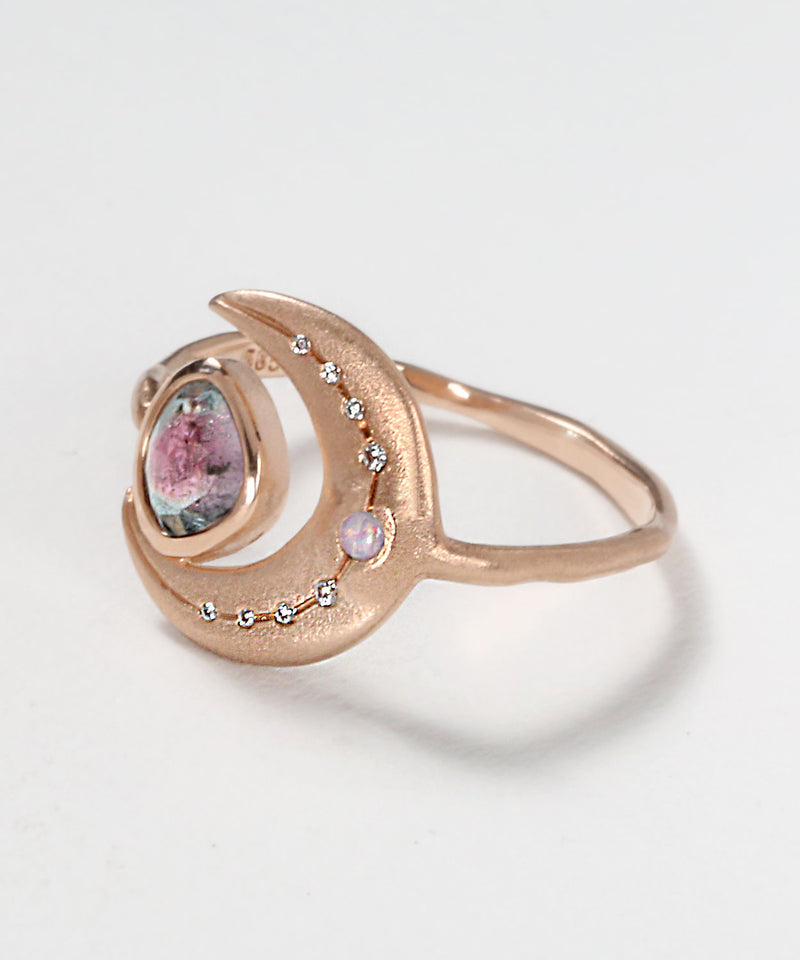 Shimmering Moon Ring