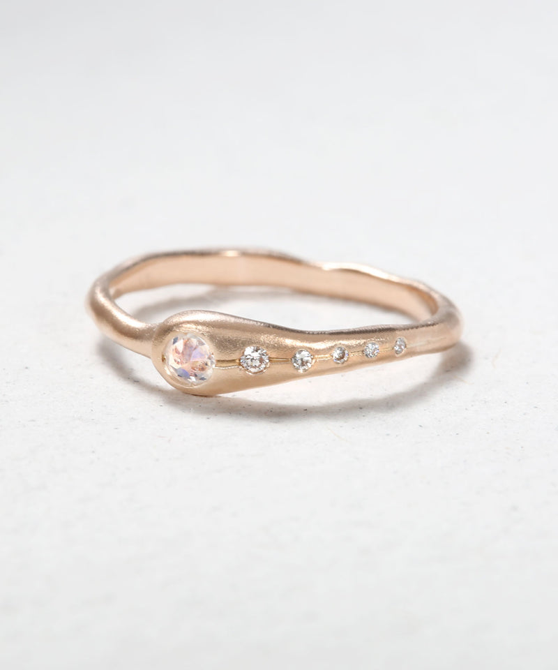 Shooting Light & Stars Ring