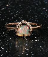 Sky Shower Sparkle Flash Opal Ring