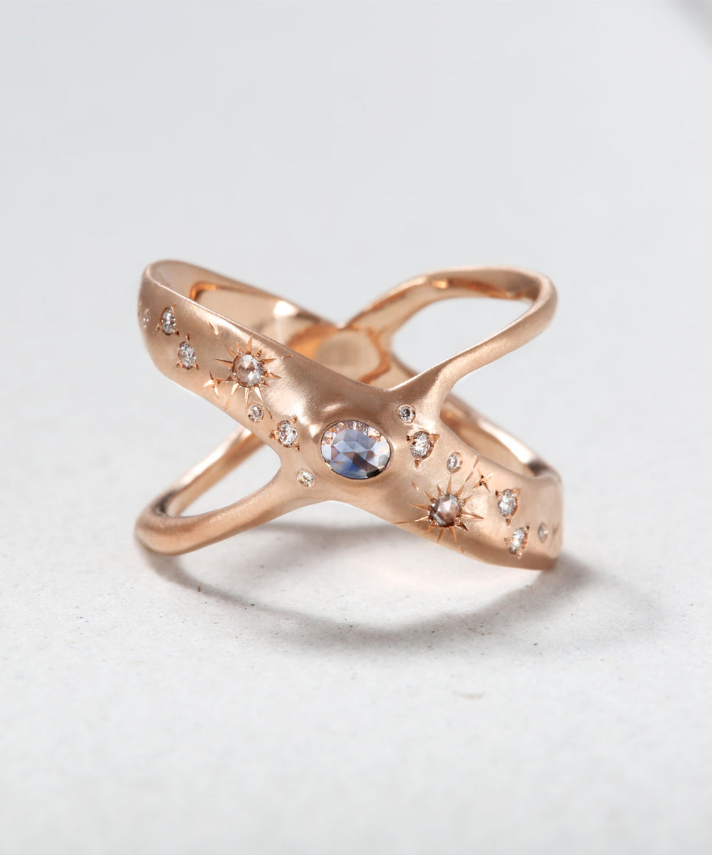 Diamond Milky Way Ring