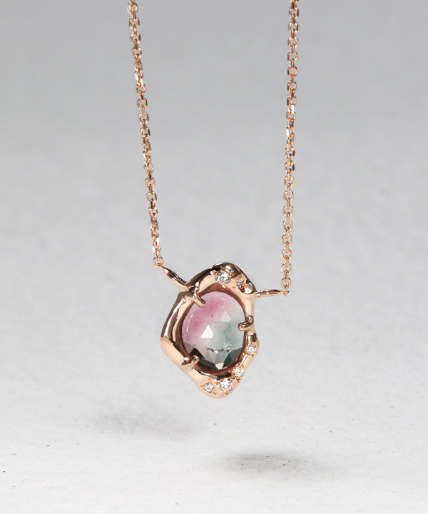 Tourmaline Sliver Necklace