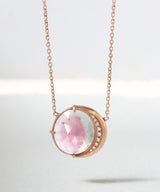Watermelon Moon Phase Necklace