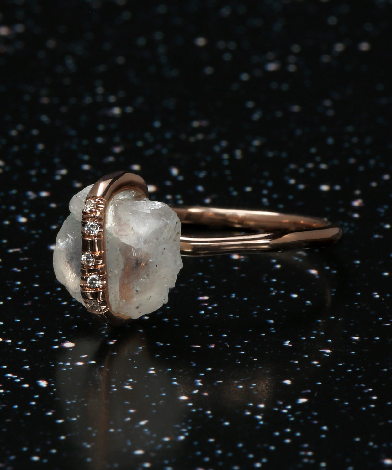 Healing Moonstone Ring